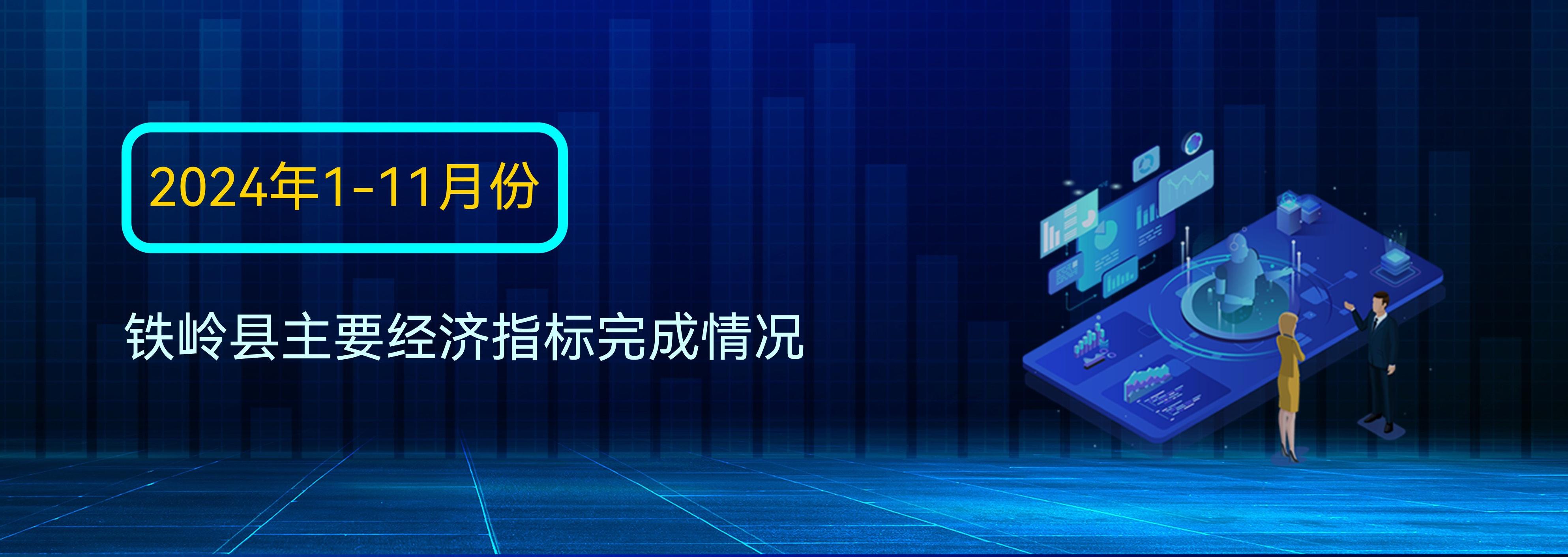 圖說數(shù)據(jù)：2024年1-11月份鐵嶺縣主要經(jīng)濟(jì)指標(biāo)完成情況